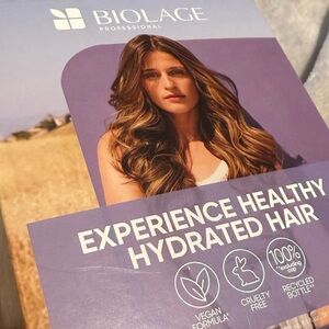 NEW Biolage 5 piece deluxe sampler Hydra Source
